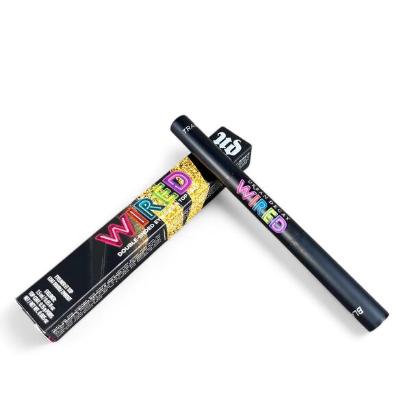 Urban Decay Wired Double Ended Eyeliner and Top Coat in Circuit Gold - Picture 3 of 3